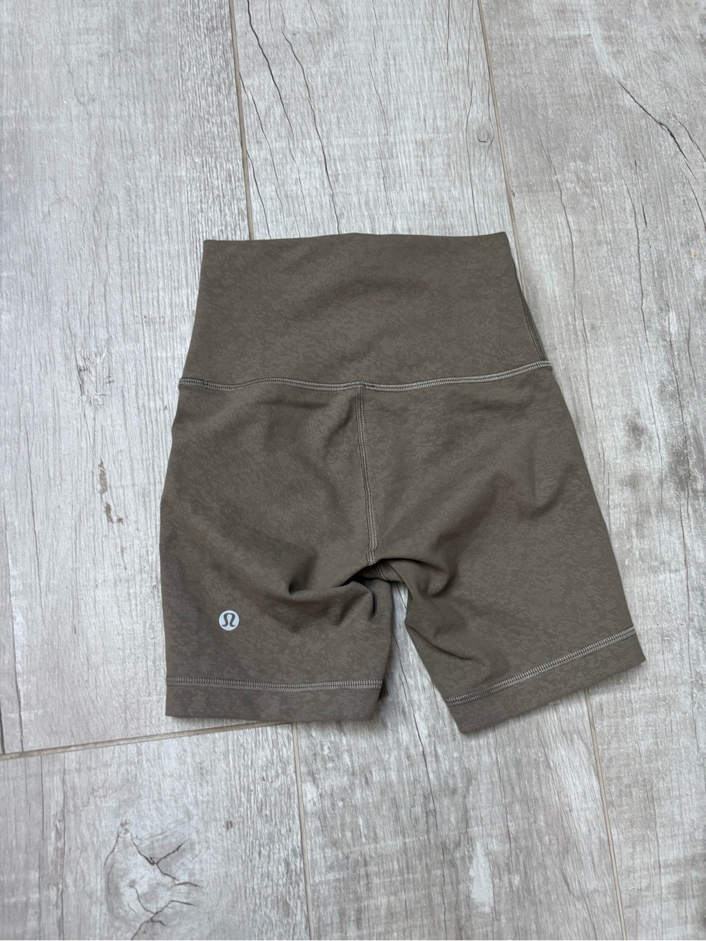lululemon athletica Olive Tone High-Rise Bike Shorts